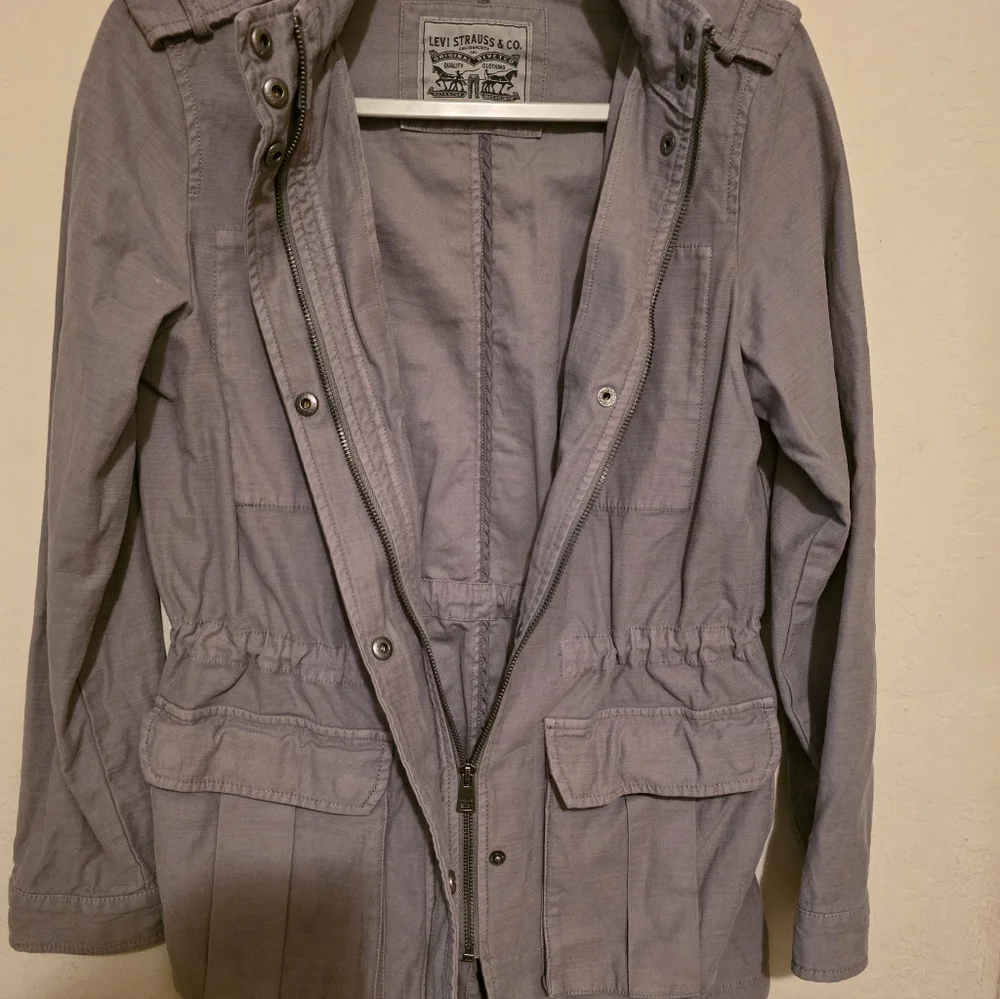 Levi's Strauss Co Slate Gray Utility Jacket Size Small - Picture 8 of 10